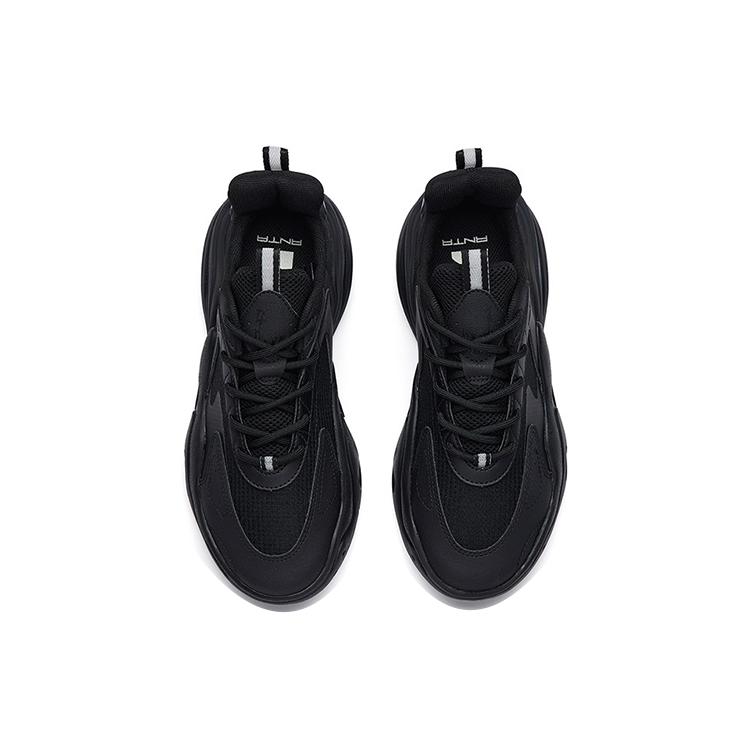 New Anta Chao Worship 3.0 Breathable Low Top Sports Casual Shoes Women's Black 122238840-2