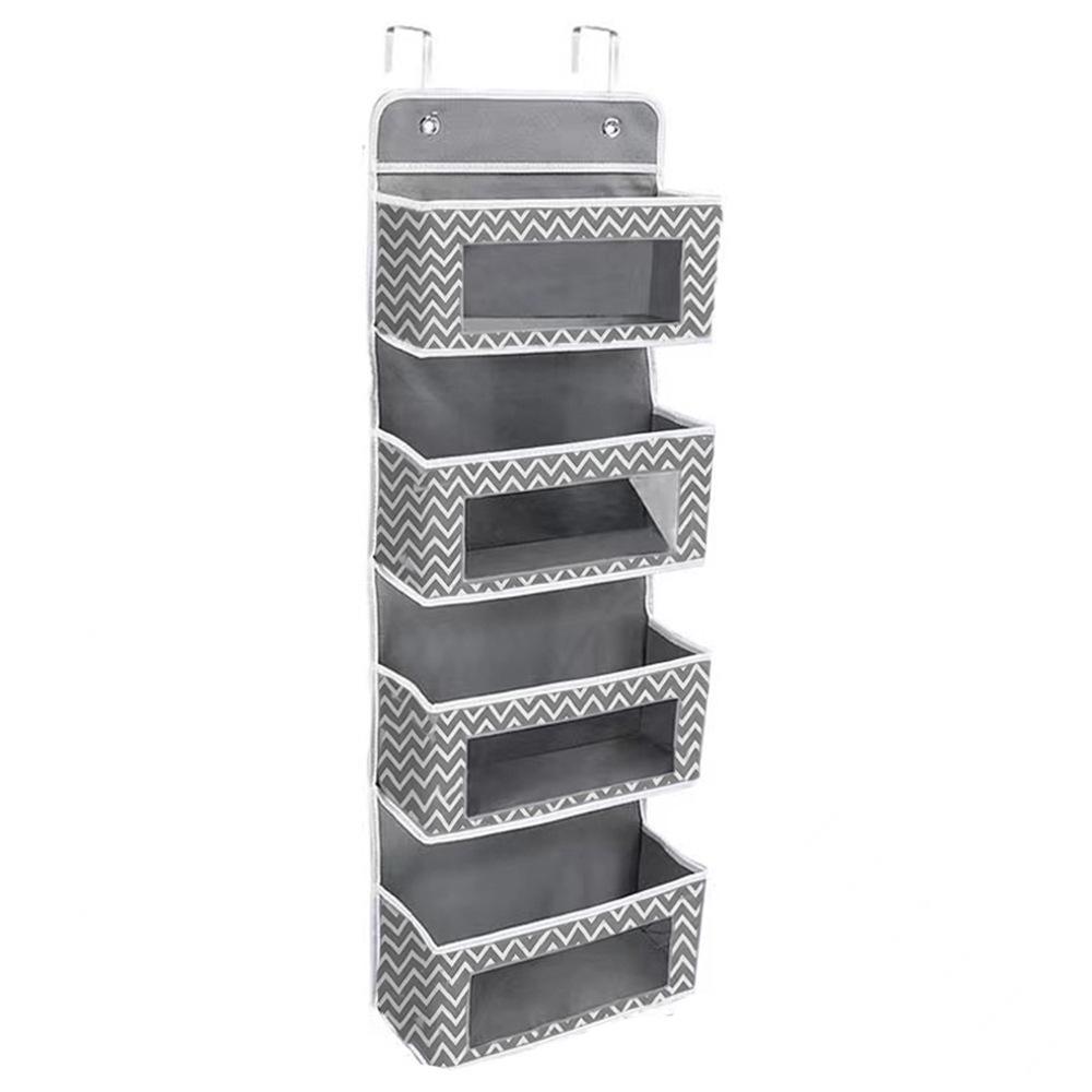 Подвесной тканевый органайзер для хранения на двери шкафа для одежды