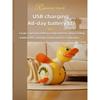 Kid Electric Musical Dancing Duck Simulated Foraging Free Rotation Duck Sound&Light Tummy Time Toys Crawling Toys for New Born