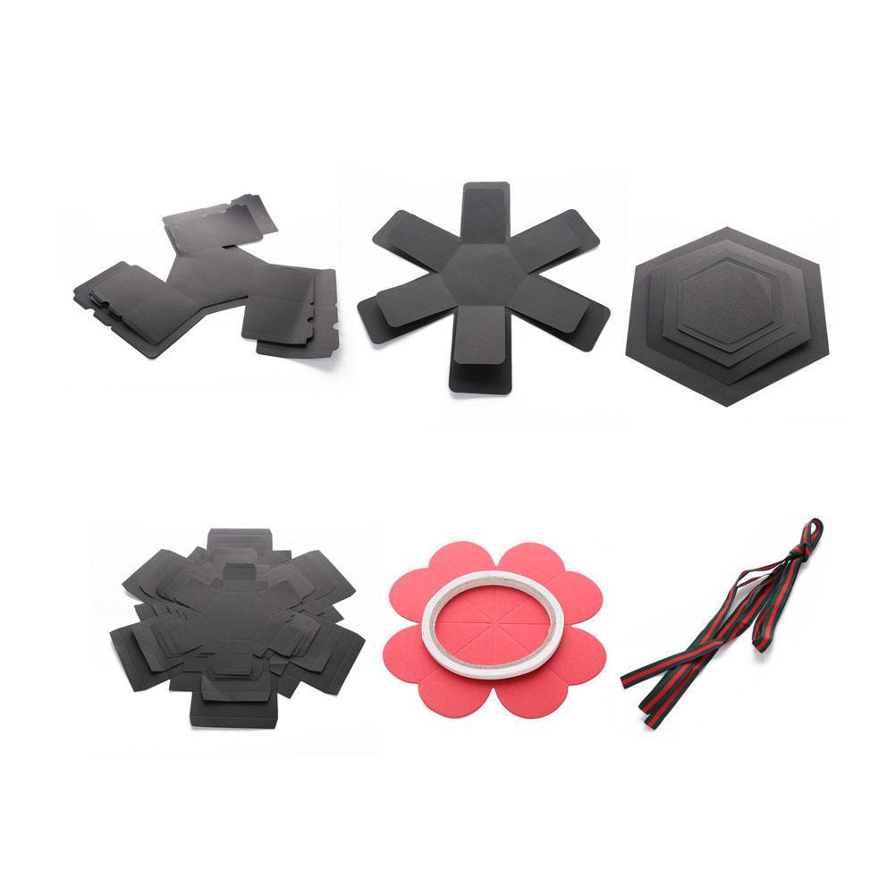 НОВАЯ коробка для фотоальбома DIY скрапбукинг прекрасный сюрприз взрывная память пара коробка подарок день любви вал B3V1