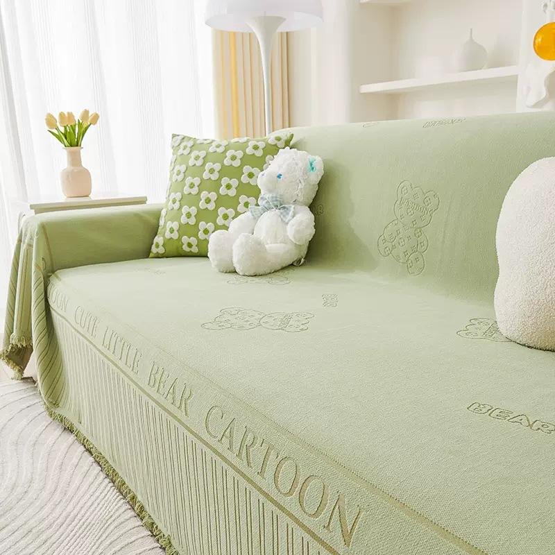 Нескользящий чехол для дивана, утепленный мягкий плюшевый чехол для дивана-полотенца, чехол для подушки для гостиной, чехлы для дивана, чехлы для диванов