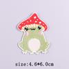 Mushroom Patch Iron On Patches For Clothing Thermoadhesive Patches On Clothes Natural Cartoon Embroidery Patch For Clothes Badge