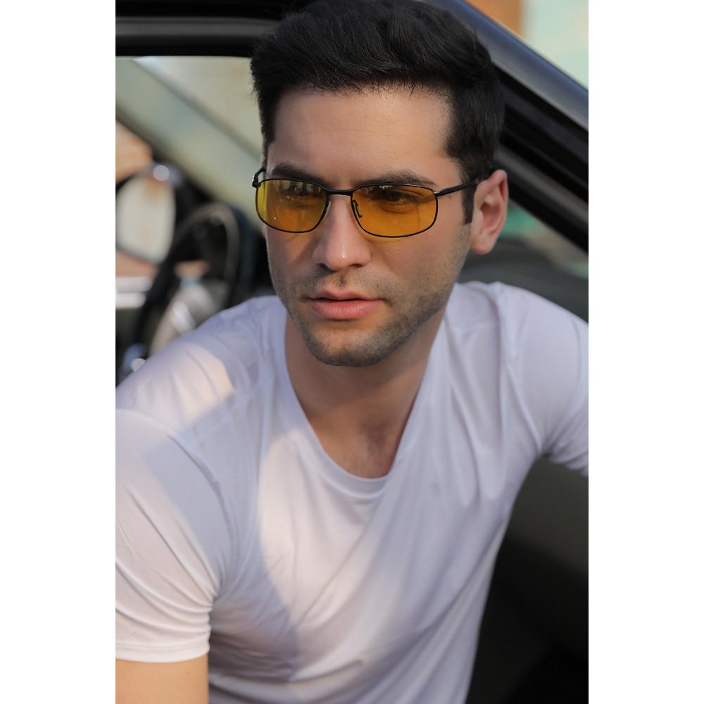 aoron Солнцезащитные очки Новые Поляризованные Солнцезащитные очки Мужские Солнцезащитные очки Очки для вождения Очки для ночного видения