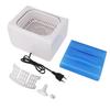Ultrasound Cleaner 1.4L 70W 304 Stainless Steel Portable Jewelry Cleaning Machine with Timing EU