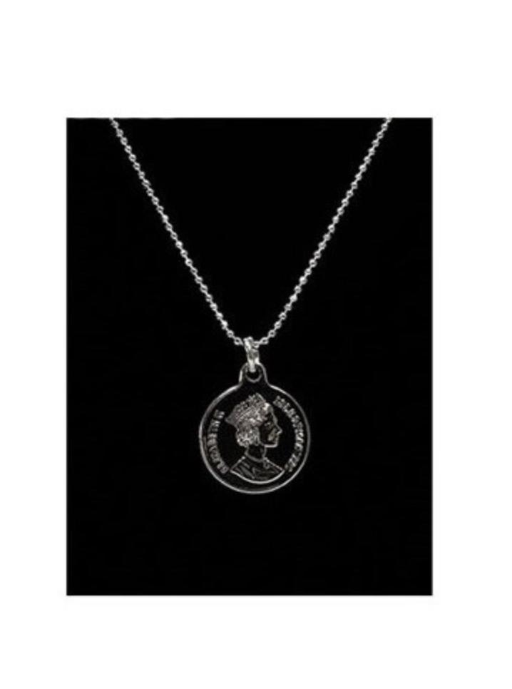 Silver-plated women's necklace - Lorenti