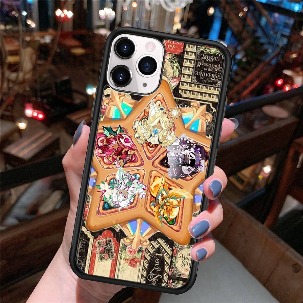 Чехол для телефона Game Cookie Run Kingdom Для iPhone 17 Pro 16 Plus 16 Pro Max 15 14 13 12 11 Задняя крышка из ПК+ТПУ