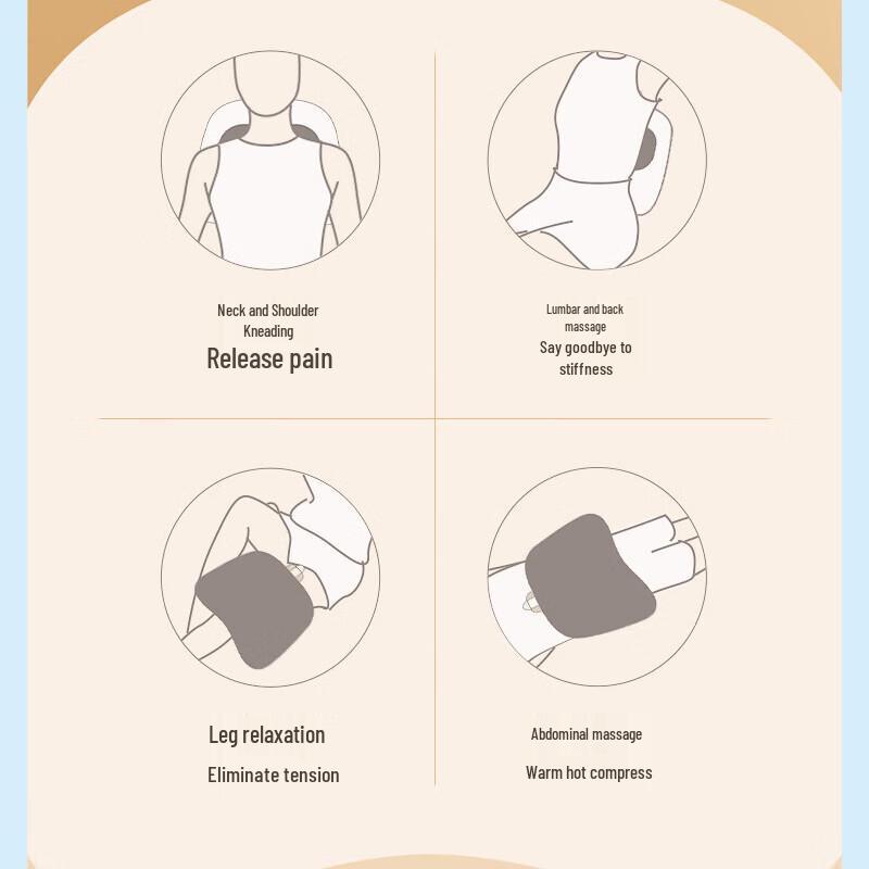 ogawa Подушка для массажа поясницы