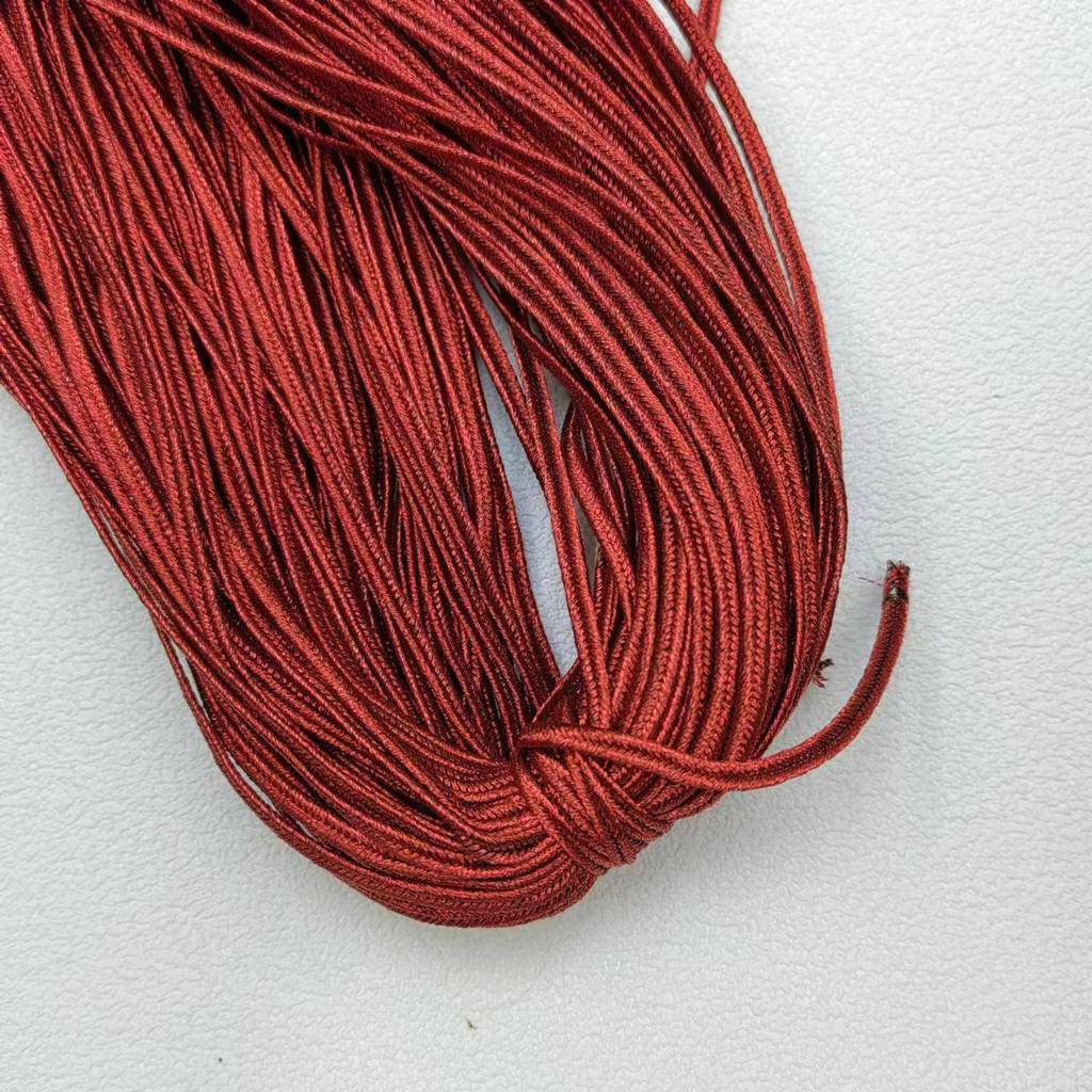 3 мм золотая и серебряная елочка по краю веревка для пояса змеиного живота для плетения одежды и сумок