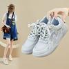 New Summer White Shoes for Female Students' Mesh Breathable Height-enhancing Casual Shoes