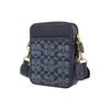 New COACH Sullivan Jacquard Fabric With Cow Leather Crossbody Bag, Shoulder Bag Trumpets Men's Denim CG996-B4DE
