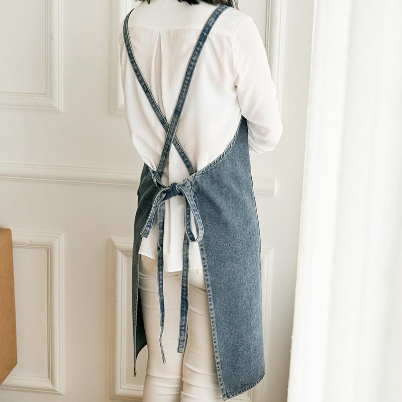 Утолщенный холщовый фартук, садоводческий водонепроницаемый, внешнеторговый фартук для кофе и парикмахерской