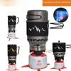 Outdoor Backpackers Portable Windproof Stove and Camping Cookware Set