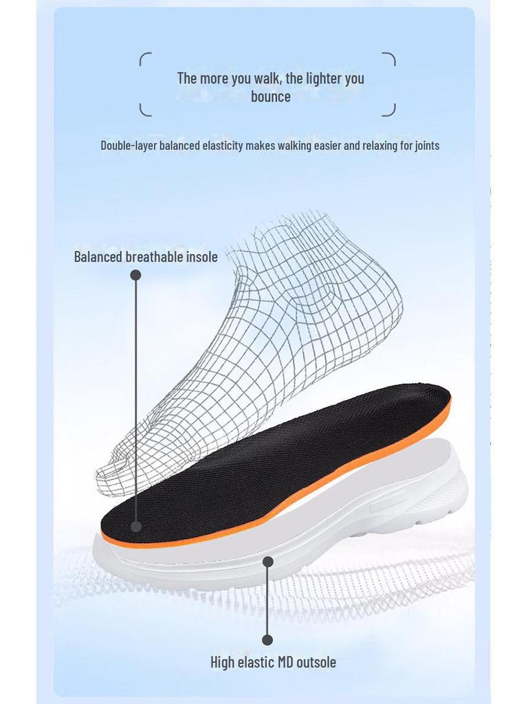 Men's & Women's Wide Velcro Walking Shoes for Seniors - Soft-Soled, Large Size Autumn Sports Shoes