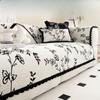 Chenille Sofa Cushion Four Seasons Universal Non-Slip Leather Sofa Cover Simple Retro Style Cushion Cover Cloth Towel