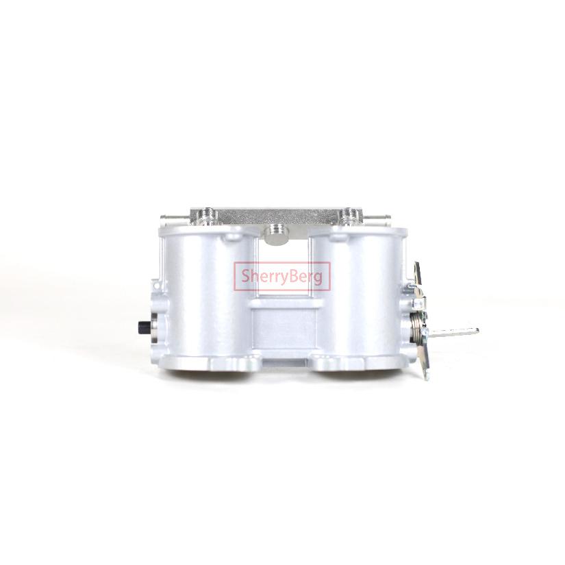 SherryBerg 48MM 48 mm 48IDF TBS Throttle Body For Jenvey IDF Carb 84mm Height TFP48I 48mm Rep. Weber Dellorto EMPI W Fuel Rail