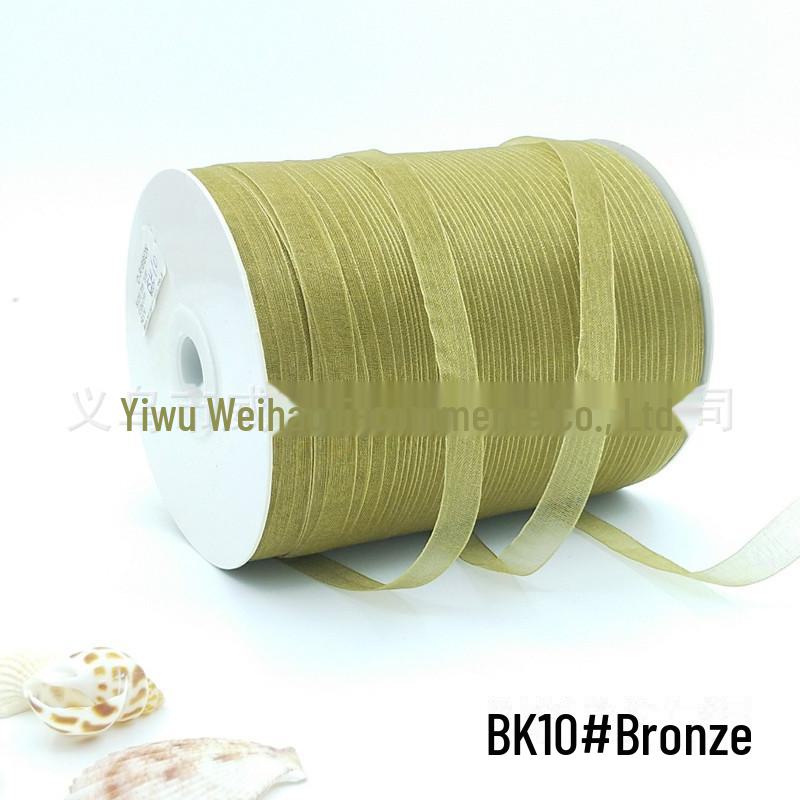 1 см прозрачная снежная пряжа лента для аксессуаров для волос и подарочных пакетов