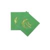 Ramadan Mubarak Gold Gilded Napkin 16l 16x16 Cm Gold Leaf With Ramadan Feast Themed Religious Ornament