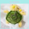 Очаровательный Креативный Плюшевый Брелок в виде Черепахи, Милый Аксессуар в виде Мягкой Игрушки для Сумок