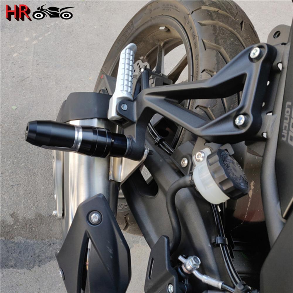 Для YAMAHA MT-07 MT07 MT 07 2014 2015 2016 2017 2018 аксессуары для мотоциклов с ЧПУ рама аварийные накладки выхлопные ползунки Crash