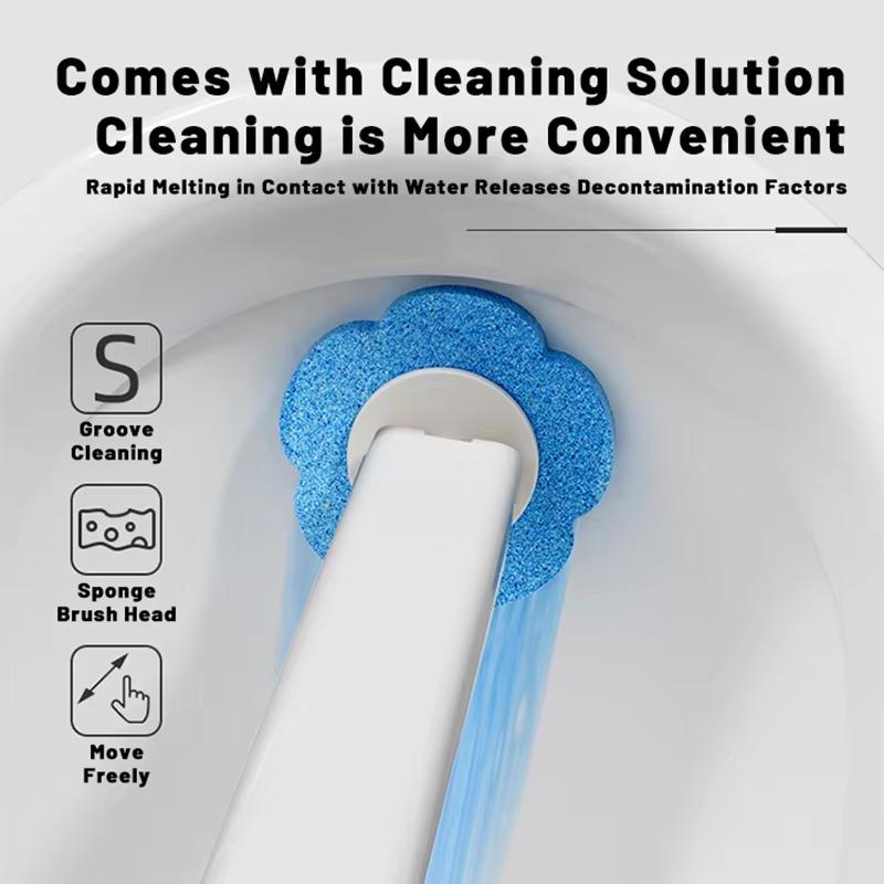Трендовая Унисекс Щетка для унитаза без мертвых зон 12 шт. Сменные головки для чистки унитаза Удобная одноразовая щетка для унитаза Сменная 1 шт. Хранение щетки для унитаза