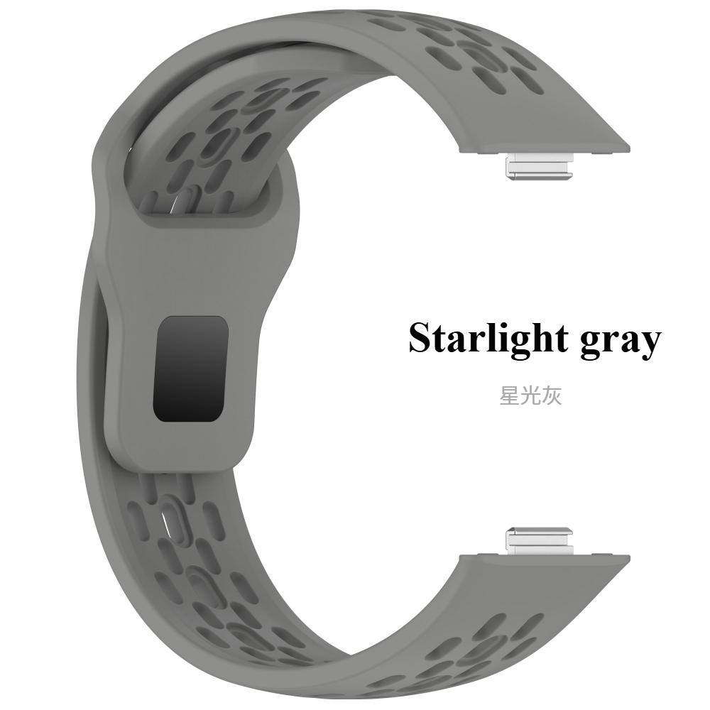 Спортивный силиконовый ремешок для Huawei Watch Fit 4/3 Дышащий Удобный Легко регулируемый Браслет для Huawei Watch Fit 4 Pro Correa