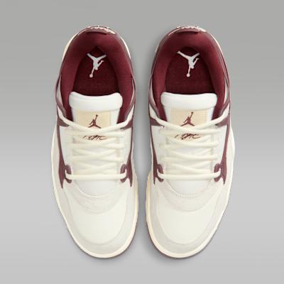 Jordan 4 RM Sail Dark Team Red Coconut Milk (Women's)