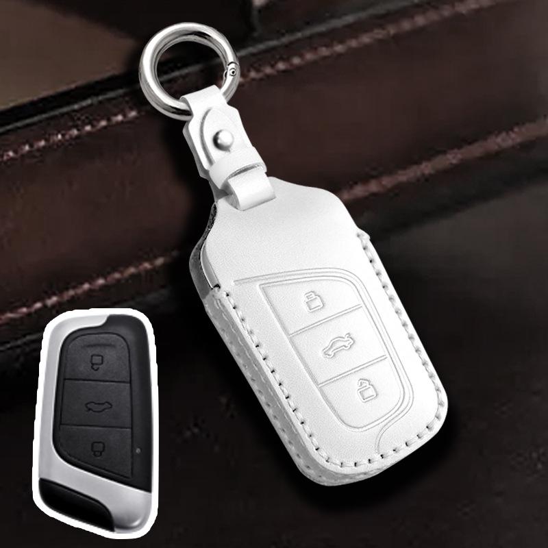 Chery Little Ant EQ1 2021 Electric Car Key Cover - Remote Key Shell with Buckle