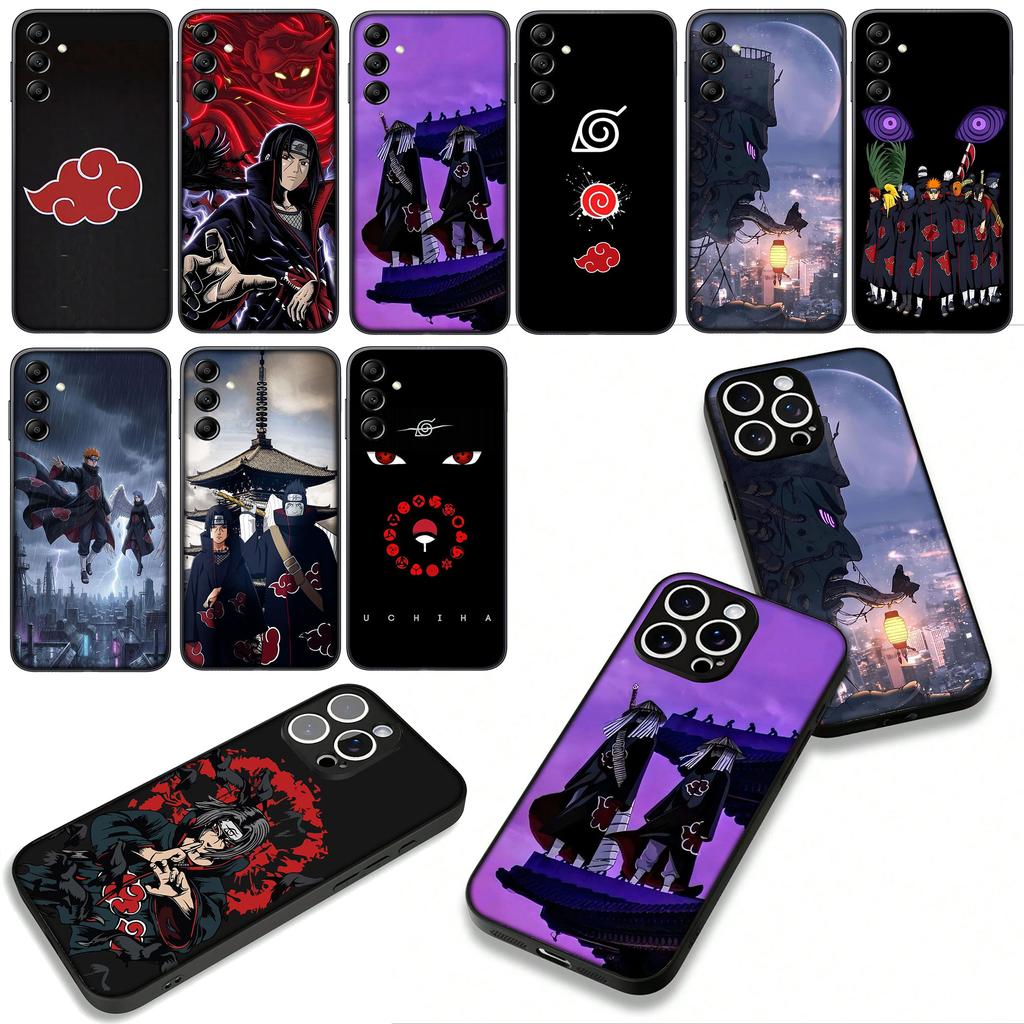 Cover for Xiaomi Redmi Note 14 12 13 ProPlus A4 A3 Pro Plus 12C 13C 14C 5G Casing Phone Case Akatsuki Pain Itachi Narutos Uchiha