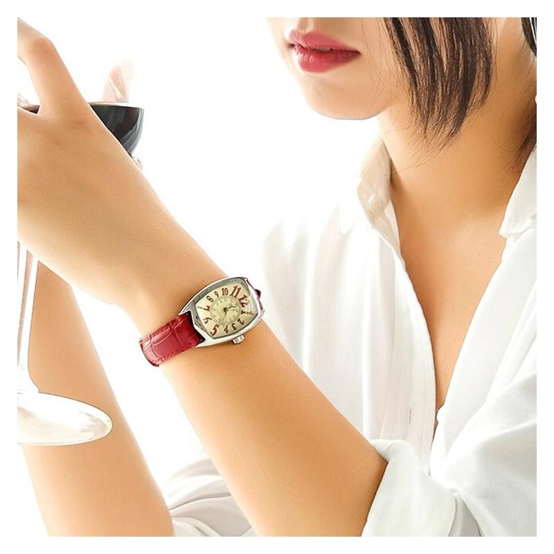 Casio Серия STANDARD серия DRESS бочкообразный ретро деловой стрелочный повседневный водонепроницаемый кварцевый механизм кожаный ремешок Японский и LTP-1208E-9B2