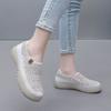 Trendy Versatile Women's Single Shoes 2024 New Mesh Breathable Soft Sole Anti Slip Walking Sports and Leisure Vulcanized Shoes