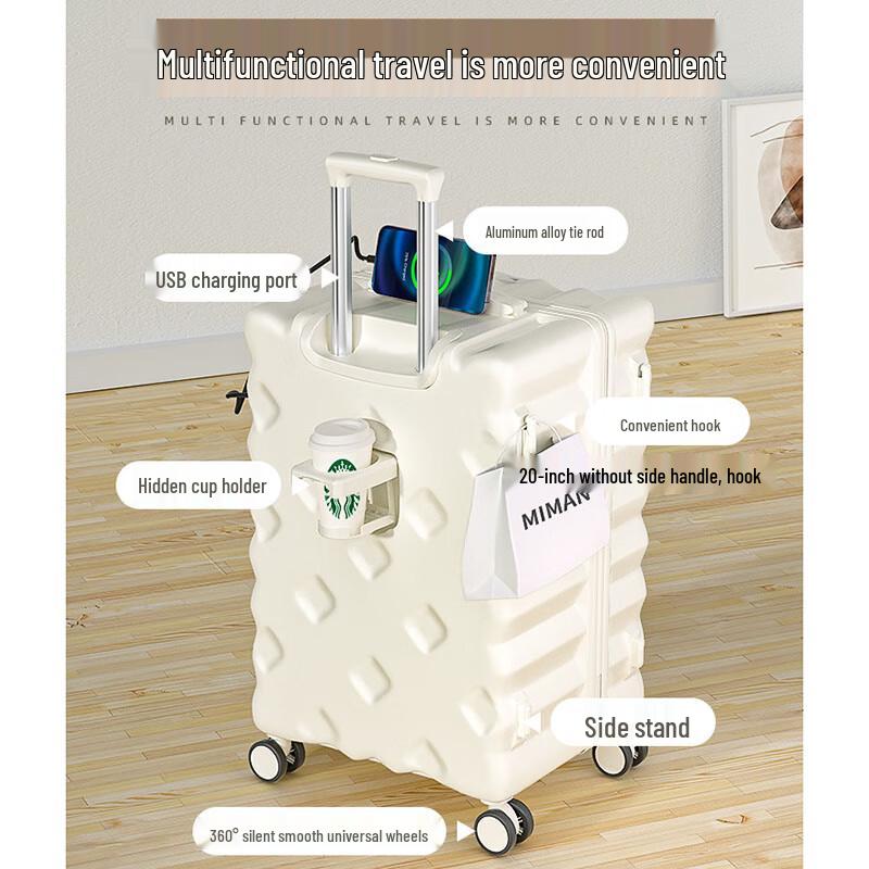 Stylish Multi-functional Hardshell Travel Luggage