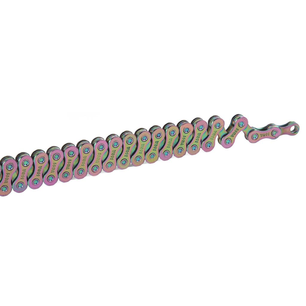 11 Speed Bike Chain Carbon Steel Colorful Road Bike Chain with Chain Connector for VG SPORTS