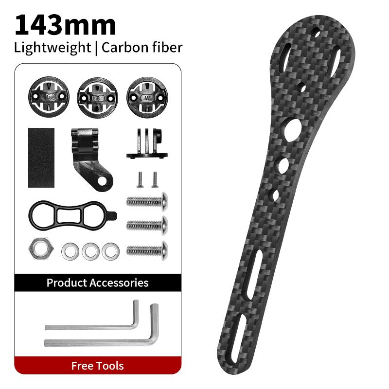 BUCKLOS Bicycle Computer Mount Speedometer Holder for Garmin Carbon Sport Camera GPS Computer Bike Bracket Cycling Accessories