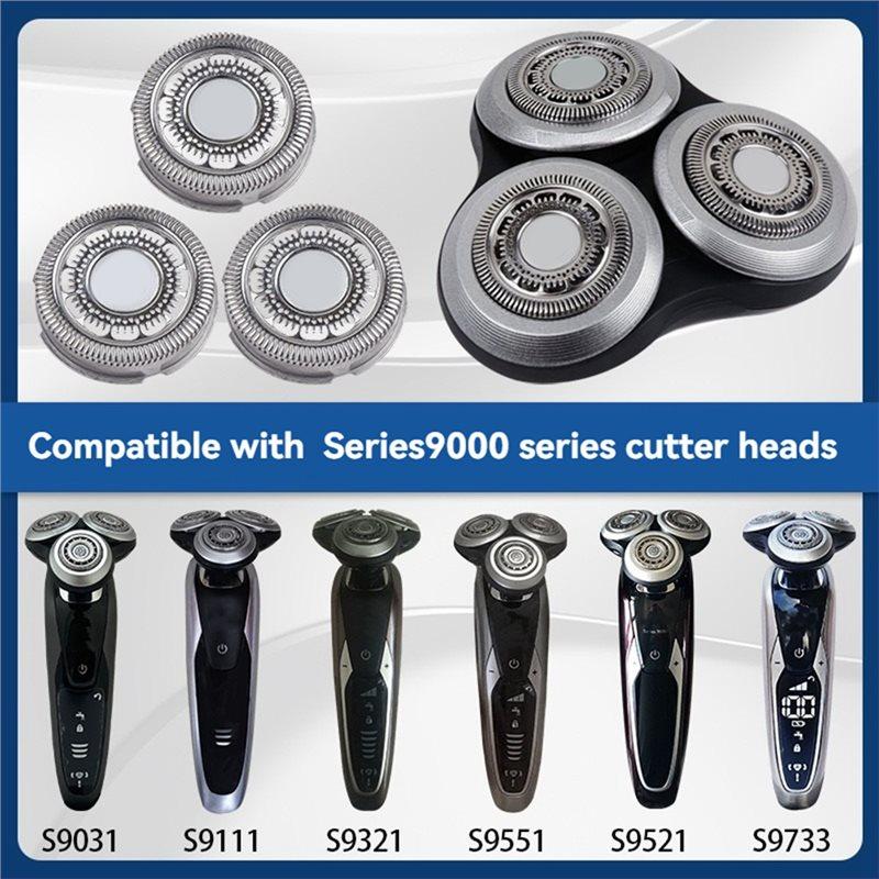 Replacement RQ12 Shaver Heads For Series S9000 S9911 S9731 S9711 S9511 S9111 S9031- RQ1280 SH90 Accessories Razor