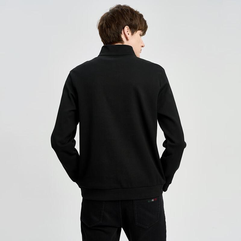 Navigare Men's Antibacterial Warm Waffle Half-Zip Sweatshirt