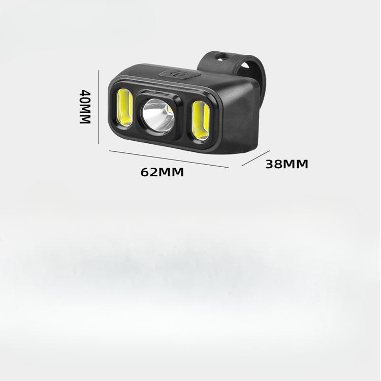 Cross Border Bicycle Front and Rear Light Set Type-C Charging Outdoor Waterproof Cycling Light Mountain Bike Night Warning Light