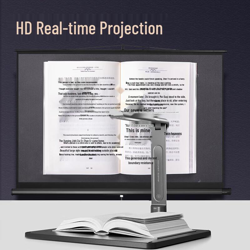 Deli GK633 A4 Document Camera Scanner CN plug (adapter included)