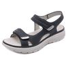 New Leather Sandals For Women In Women's Sports Style Wedge Light Velcro Slippers Comfortable Breathable And Versatile Casual