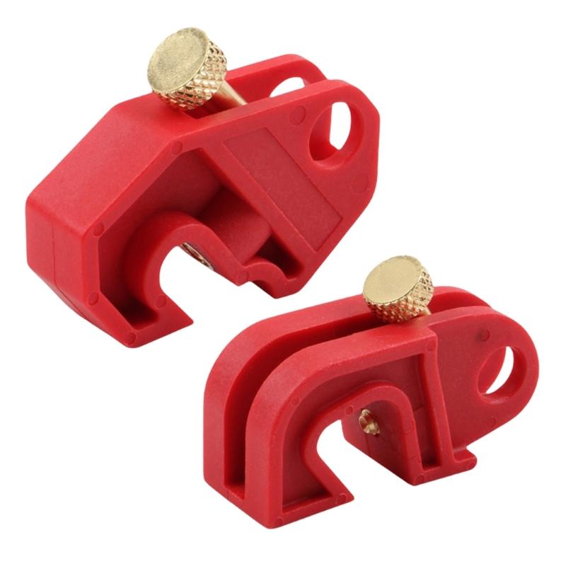 Heavy Type Insulated Breaker Lock With Reinforced Nylons Temperature Resistant For Single Poles Circuit Protecting