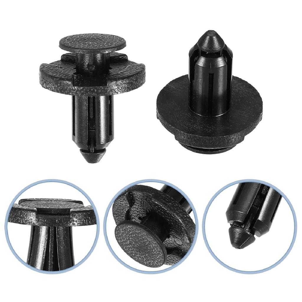 ShuaWdk Выжимная заклепка Автомобильная заклепка Бамперные клипсы Фиксаторы обшивки Диаметр отверстия примерно 8 мм