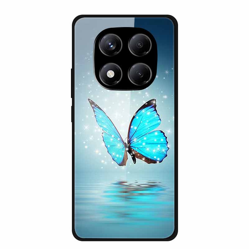 Роскошный Чехол Для Redmi Note 14 Pro 4G Чехол Из Закаленного Стекла Для Xiaomi Redmi Note14 Pro 4G Чехлы Для Телефона Модный Защитный fundas
