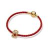 Pandora Lucky Rabbit Woven Leather Bracelet Women bracelet ZT2583