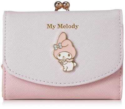 Aldi Кошелек тройного сложения My Melody, Двухцветный SR12, Женский