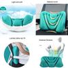 Мягкая защита талии Надувная поясничная Ультралегкая надувная подушка для сиденья Удобная подушка для поясницы стула для дома офиса автомобиля