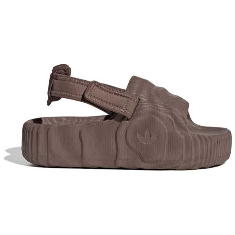 Adidas Adilette 22 XLG Slide Earth Strata Women Sneakers Brown IE5648