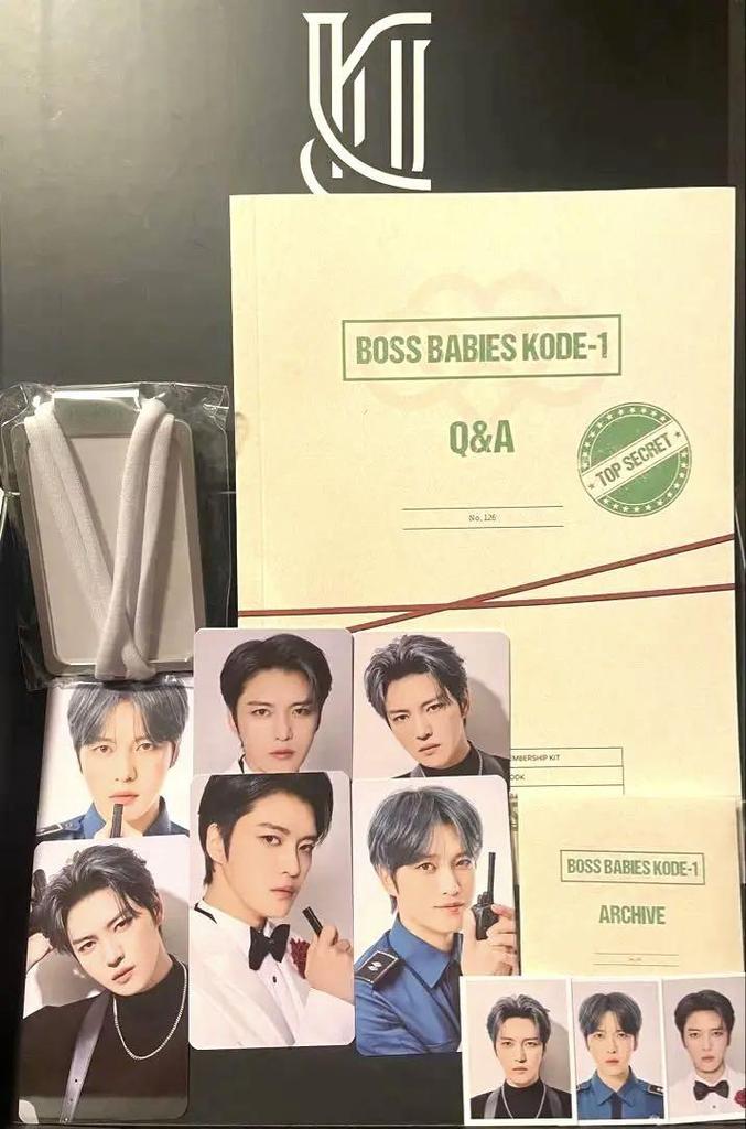 [USED] Jaejoong KODE-1 BOSS BABIES Membership Benefit Kit