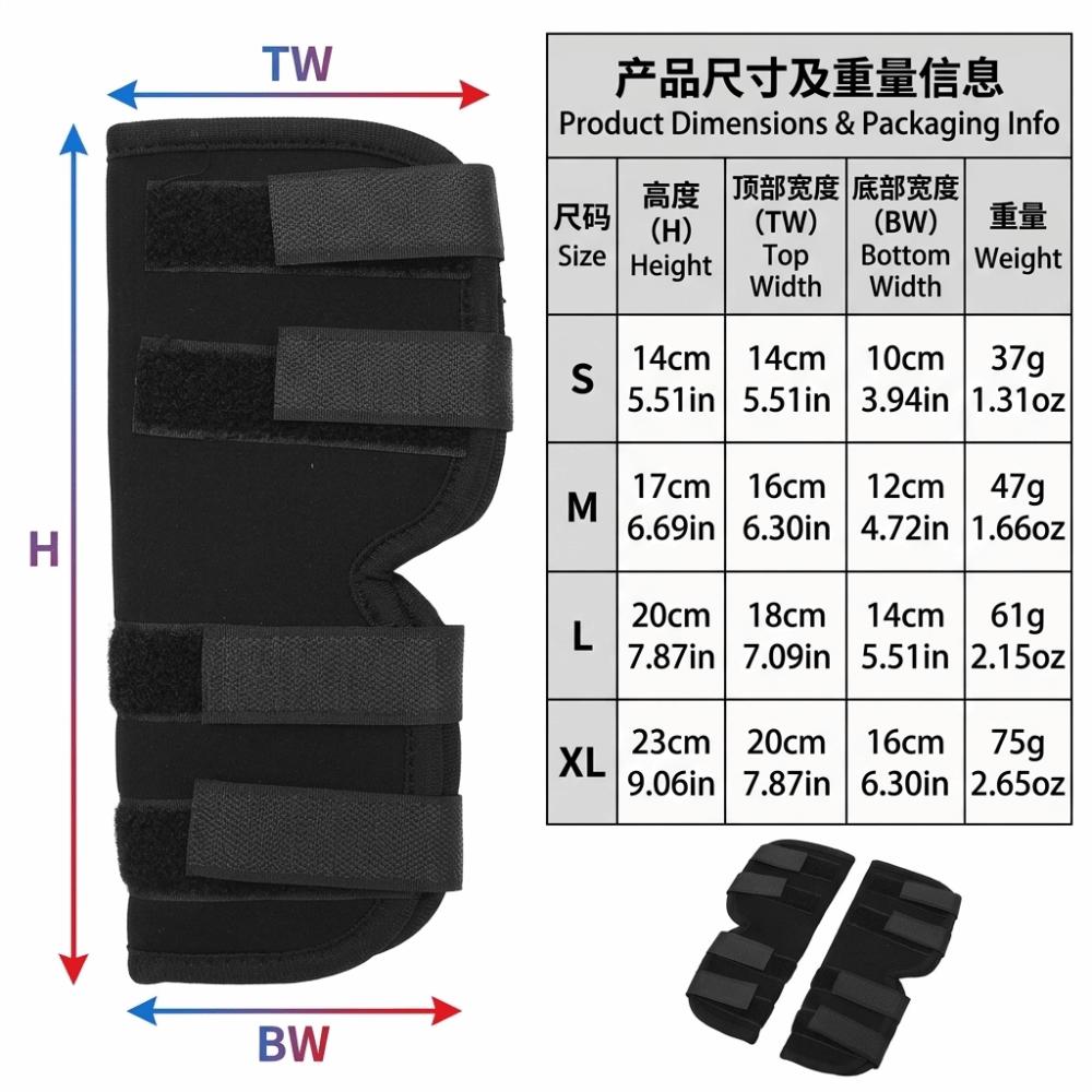 Breathable Texture Dog Leg Recovery Sleeve Adjustable Fit Secure Fastening Dog Surgery Protection Sleeve Flexible Construction