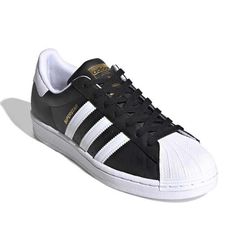 Adidas Originals Superstar Shoes 'Black White Gold' Sneakers FX2331
