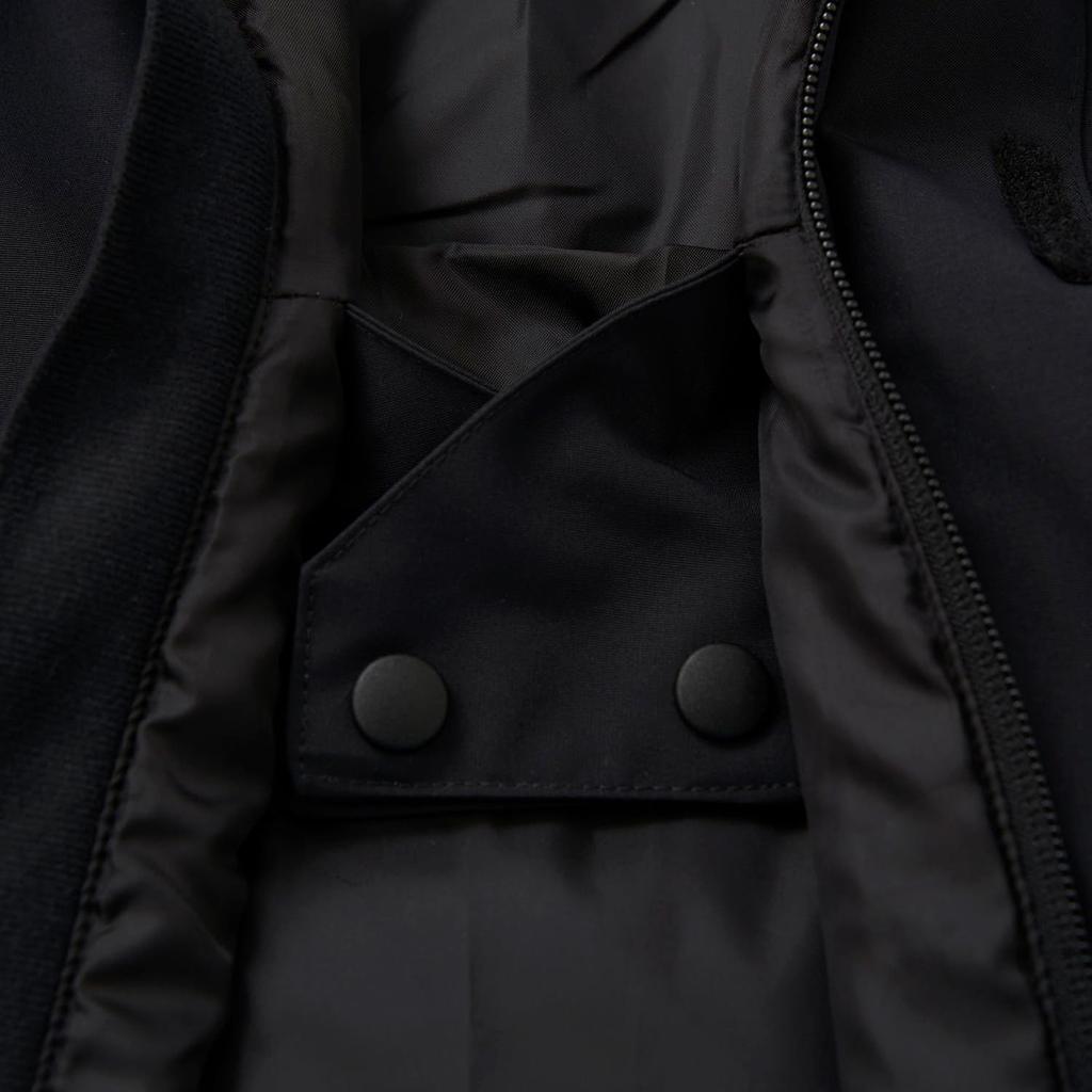 Snow Jacket Mountain Parka Water Pressure Resistance 10000mm Moisture Breathable 5000g 54385 Boys Black [Ocean Pacific]