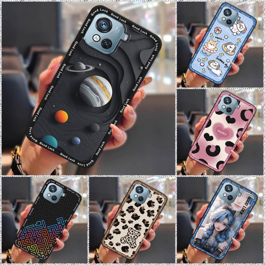 Full Wrap Back Cover Phone Case For Blackview Oscal C80 Protective Anti-knock Cartoon Waterproof Cover Durable Soft Case